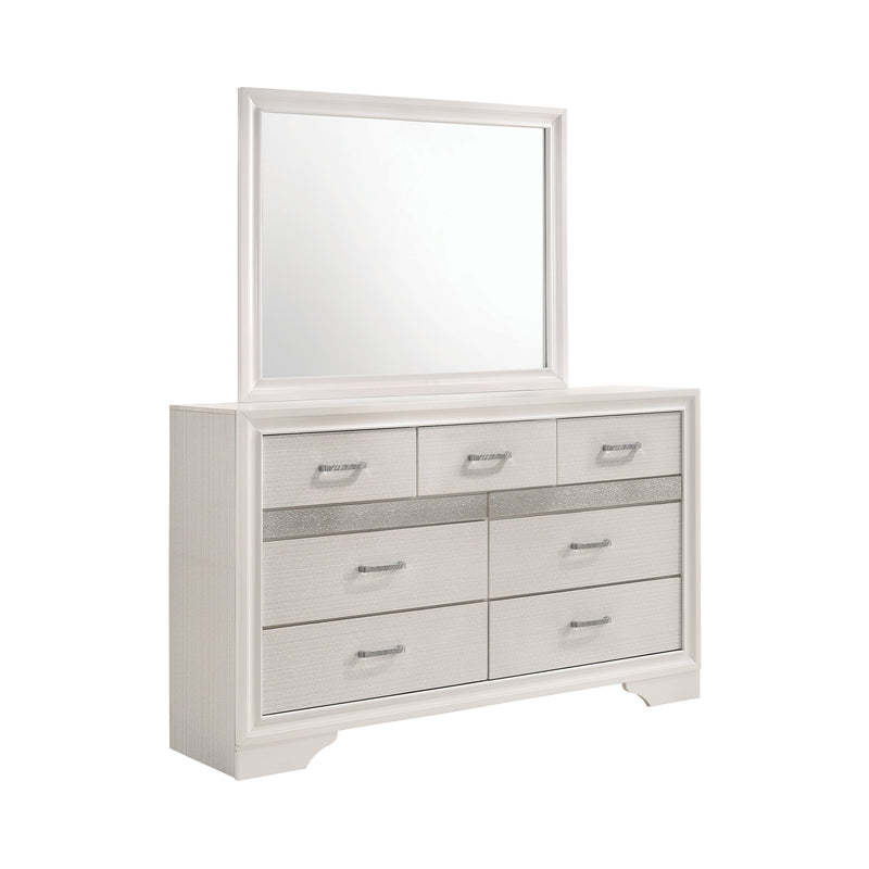 Miranda Rectangular Mirror White