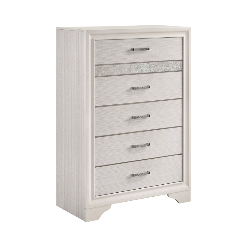 Miranda 2 Drawer Nightstand Tray White