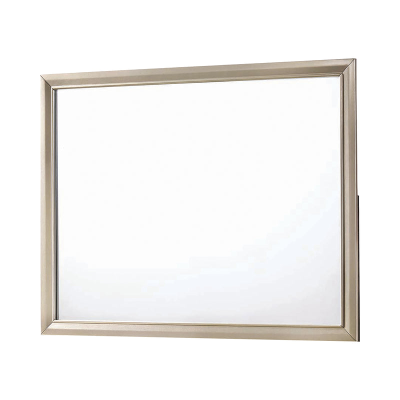 Beaumont Rectangular Mirror Champagne