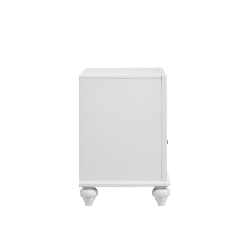 Barzini 2 Drawer Nightstand White