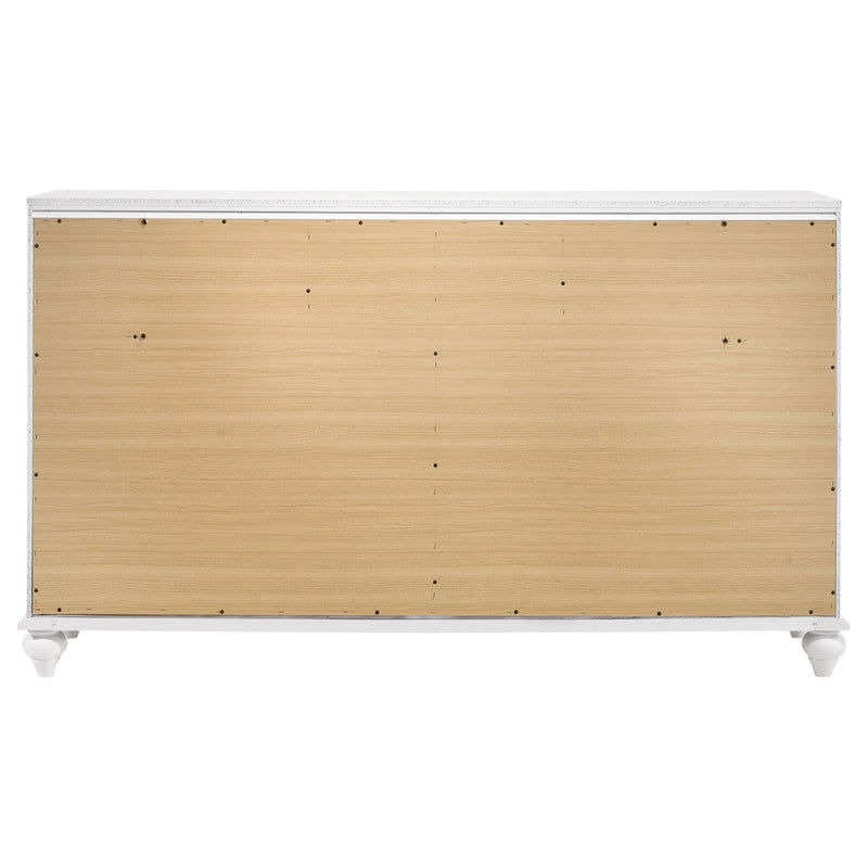 Barzini 7 Drawer Dresser White