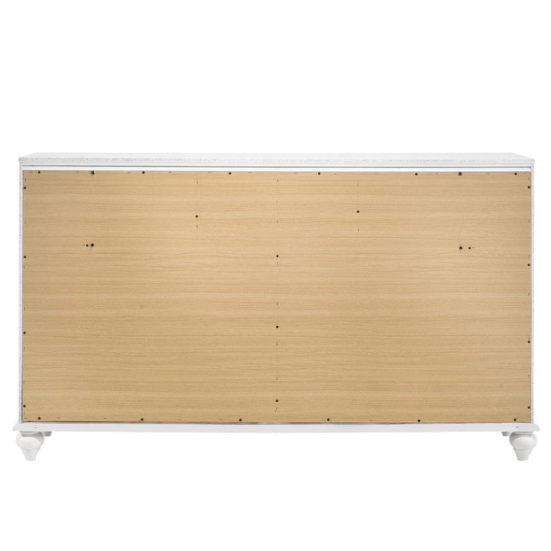 Barzini 7 Drawer Dresser White