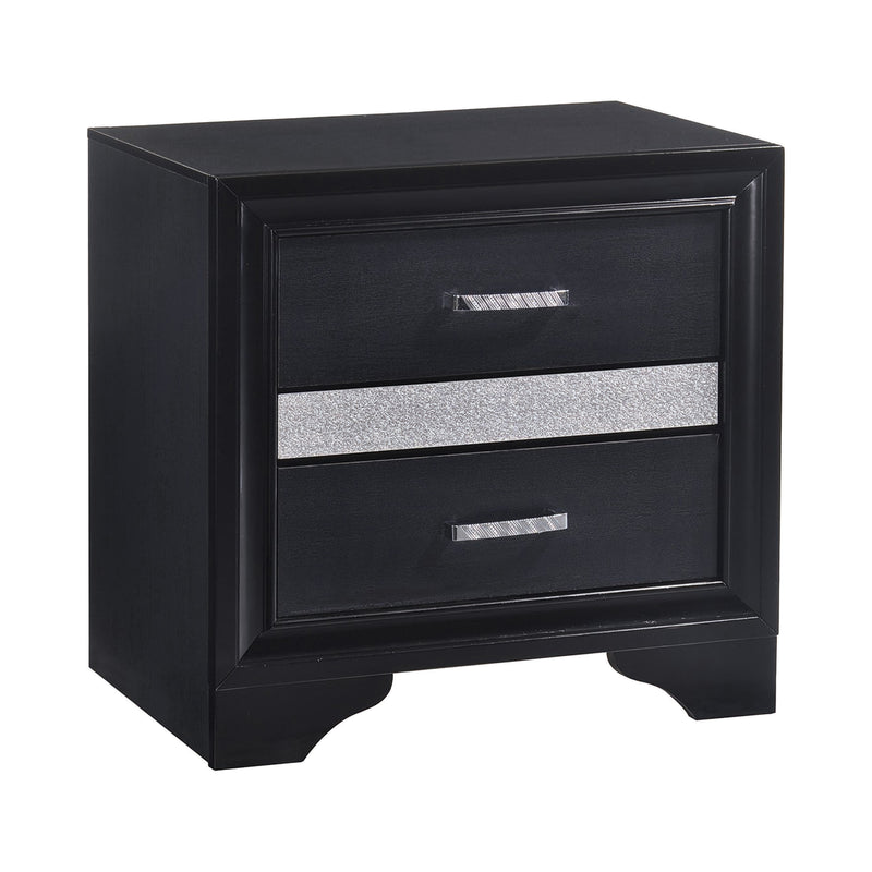 Miranda Rectangular Mirror Black