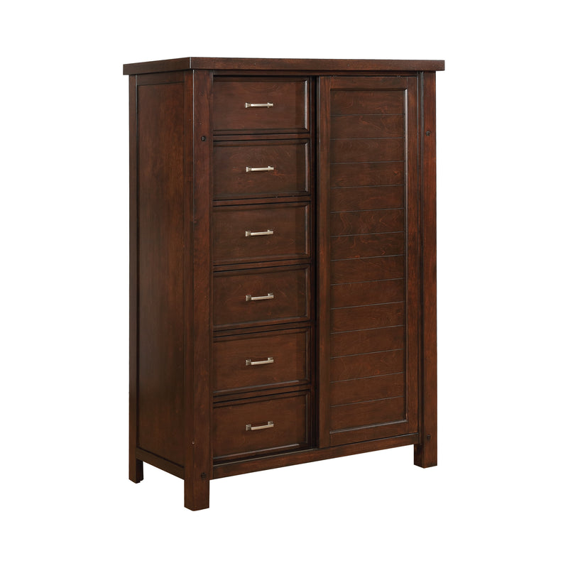 Barstow 8 Drawer Rectangular Chest Pinot Noir