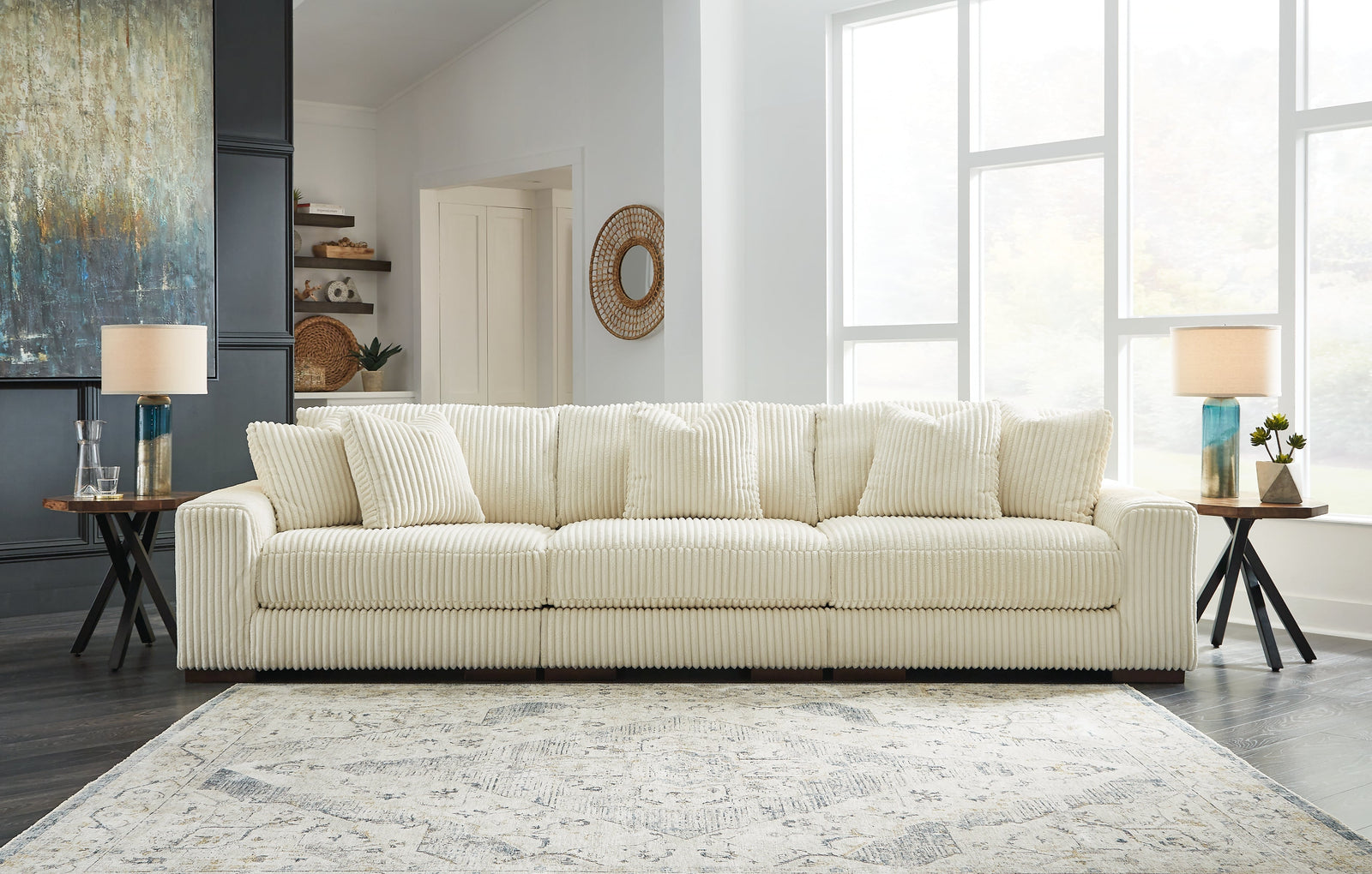 Lindyn Ivory 3-Piece Sectional