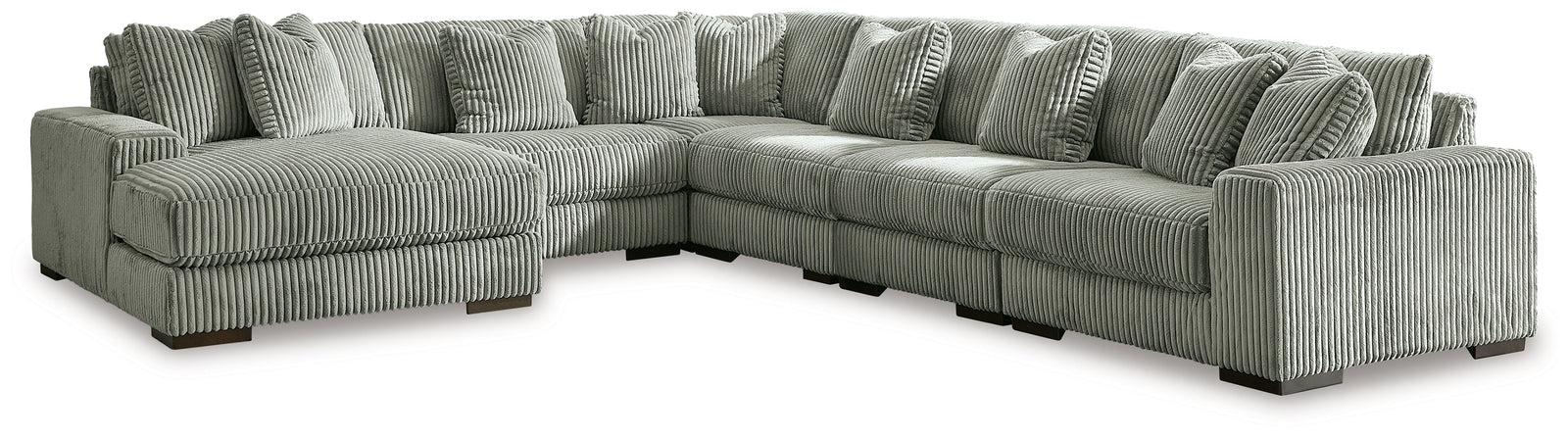 Lindyn Fog 6-Piece Sectional With Chaise