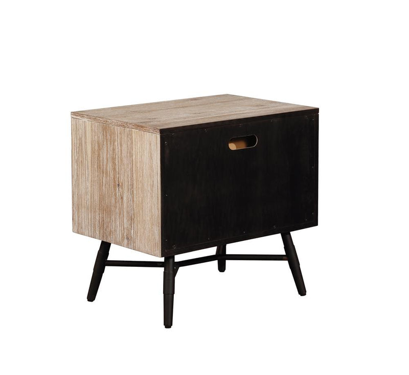 Marlow 2 Drawer Nightstand Rough Sawn Multi