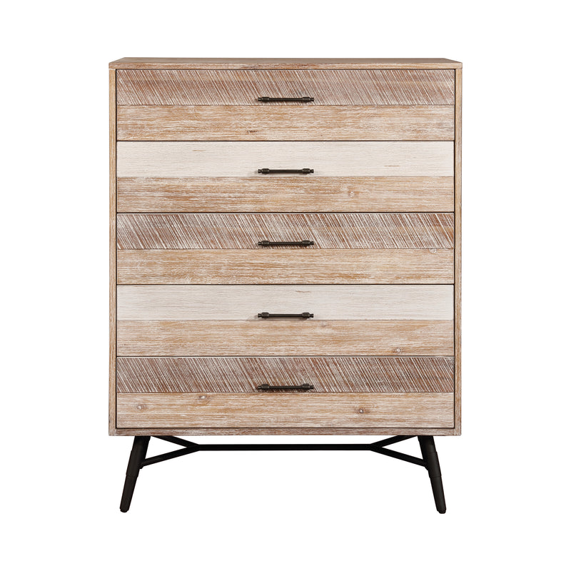 Marlow 2 Drawer Nightstand Rough Sawn Multi