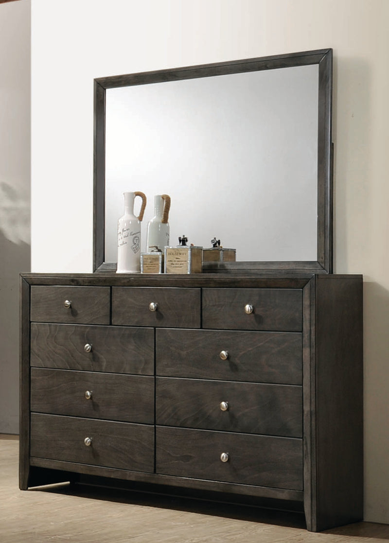 Serenity Rectangular Dresser Mirror Mod Grey