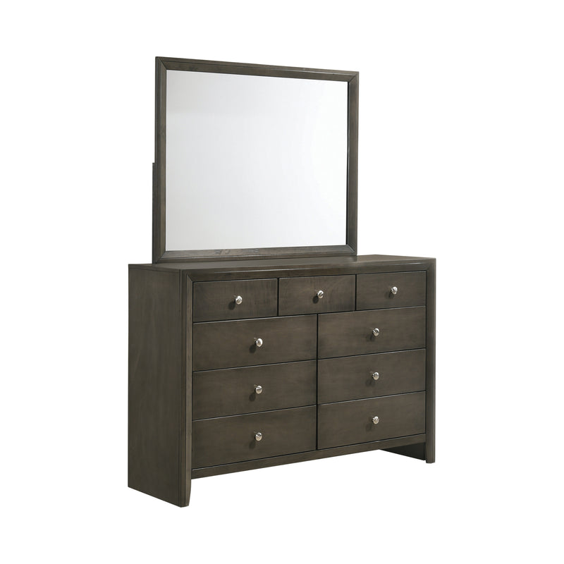 Serenity Rectangular Dresser Mirror Mod Grey