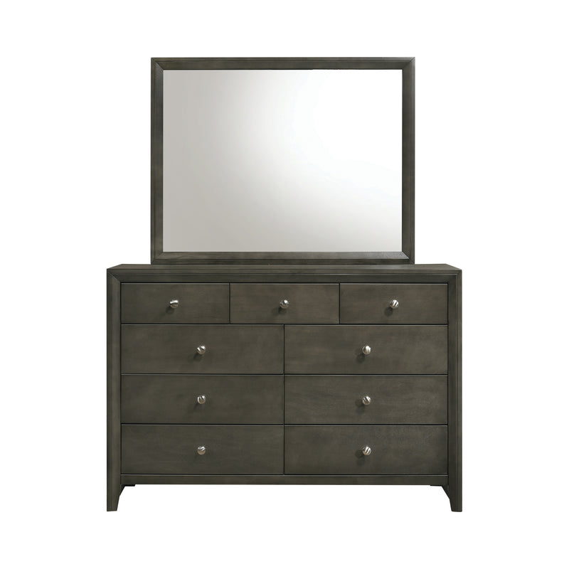 Serenity Rectangular Dresser Mirror Mod Grey