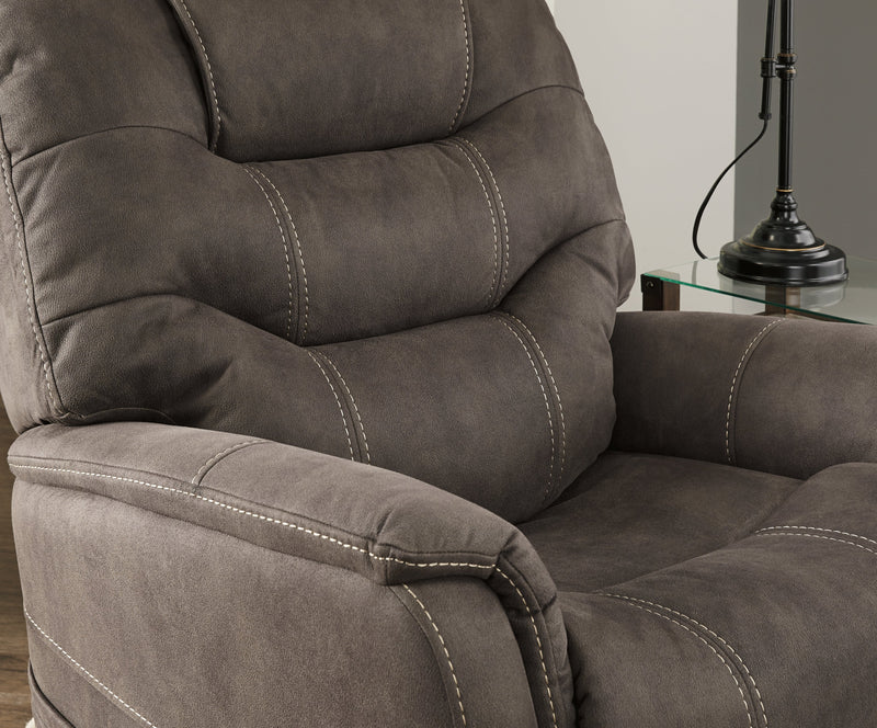 Ballister Espresso Microfiber Power Lift Recliner