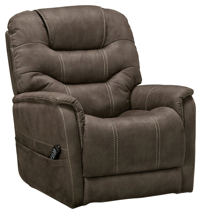 Ballister Espresso Microfiber Power Lift Recliner