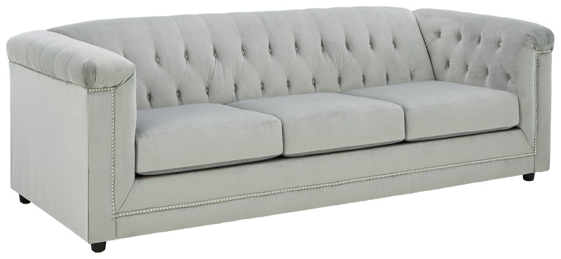 Josanna Navy Velvet Sofa