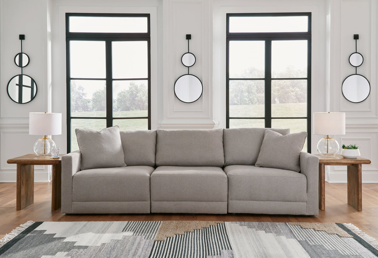 Katany Shadow 3-Piece Sectional Sofa