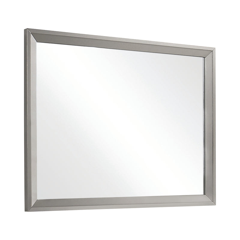 Ramon Dresser Mirror Metallic Sterling