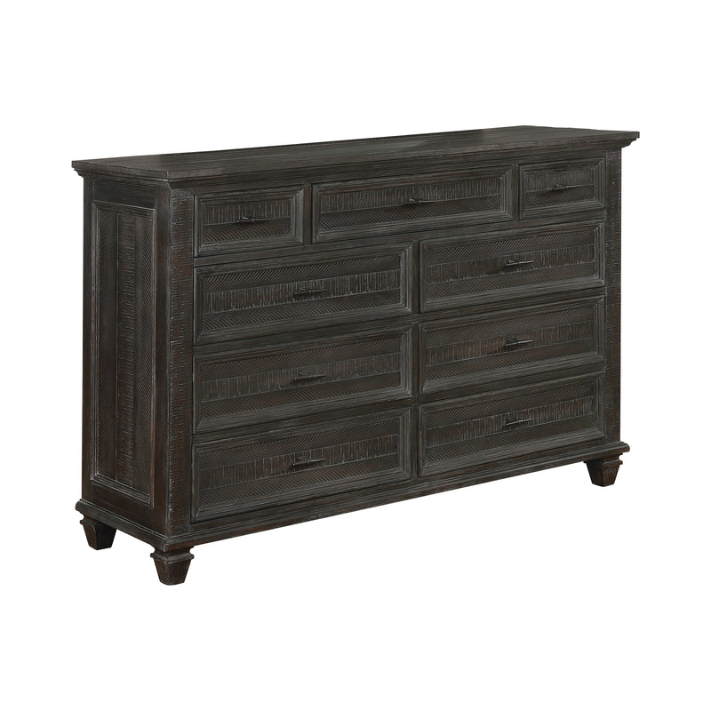 Atascadero 8 Drawer Chest Weathered Carbon