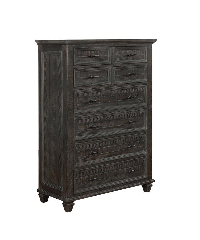 Atascadero 8 Drawer Chest Weathered Carbon