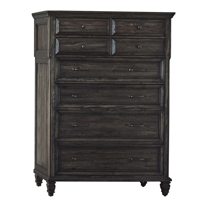 Avenue 8 Drawer Chest Weathered Burnished Brown