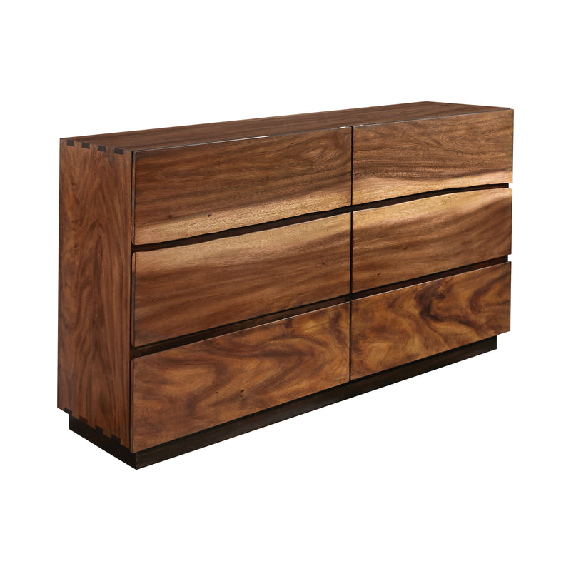 Winslow Storage Queen Bed Smokey Walnut And Coffee Bean