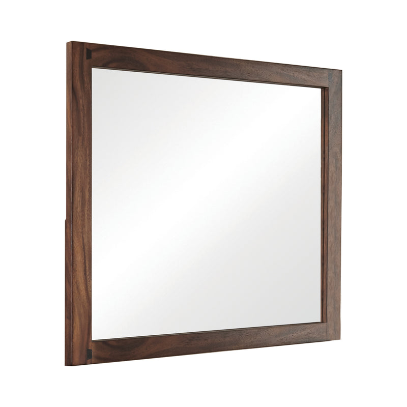 Winslow Standing Mirror Smokey Walnut And Coffee Bean