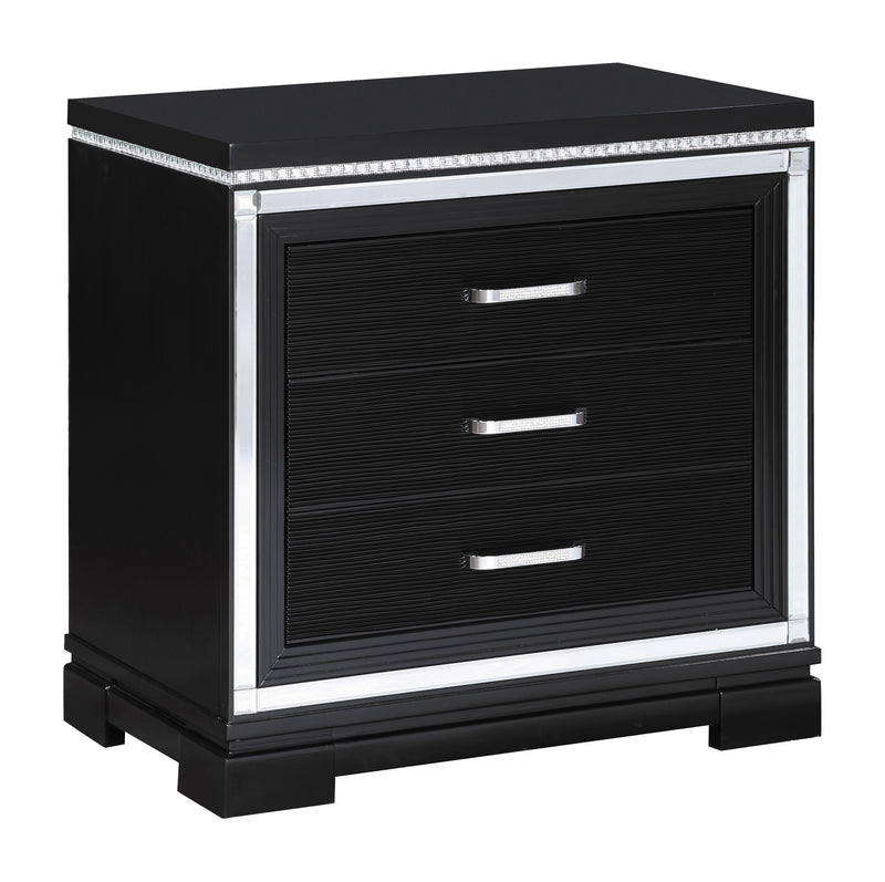 Eleanor Rectangular 5 Drawer Chest Metallic