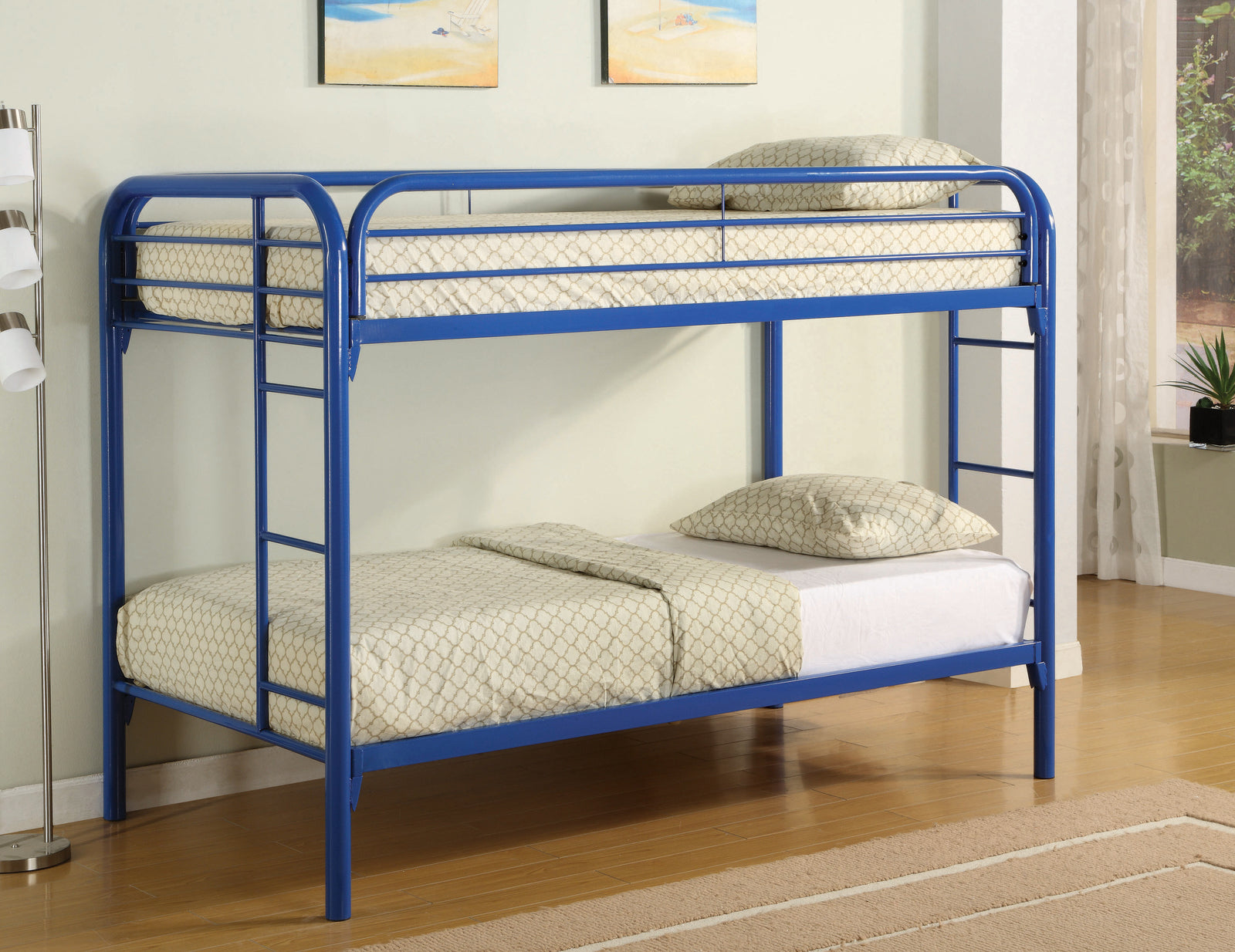 Morgan Twin Over Bunk Bed Black