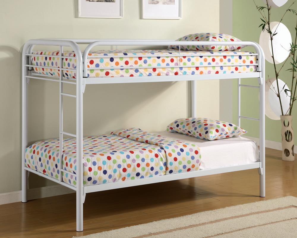 Morgan Twin Over Bunk Bed White