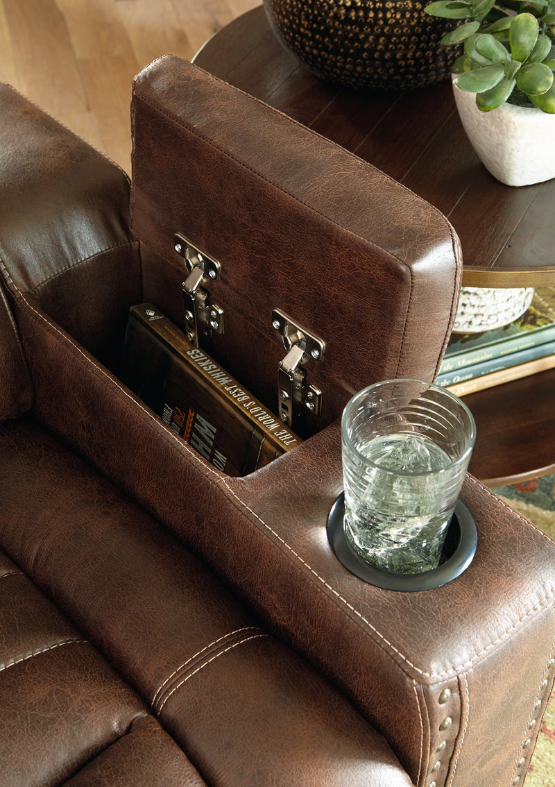 Owner's Box Thyme Faux Leather Power Recliner