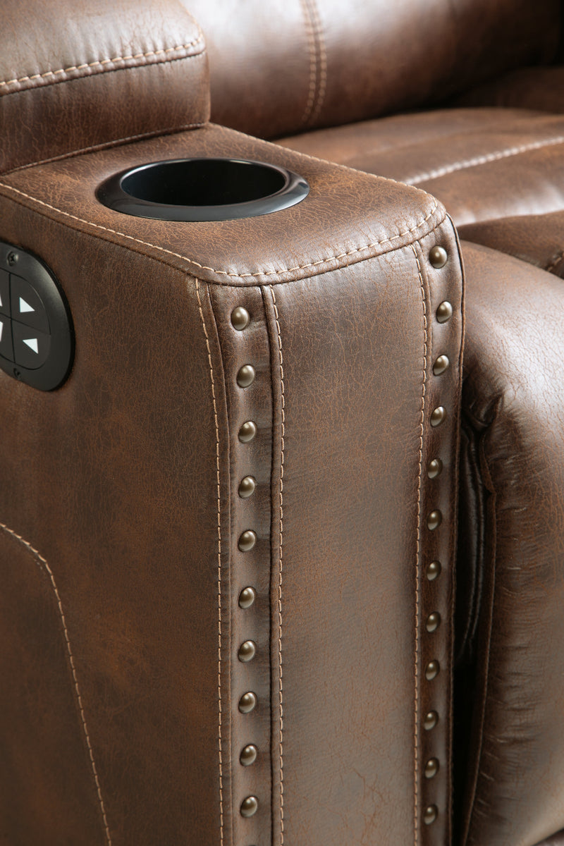 Owner's Box Thyme Faux Leather Power Recliner