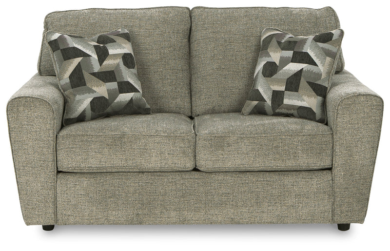 Cascilla Pewter Chenille Loveseat