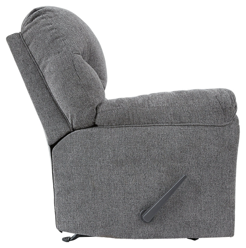 Allmaxx Pewter Chenille Recliner