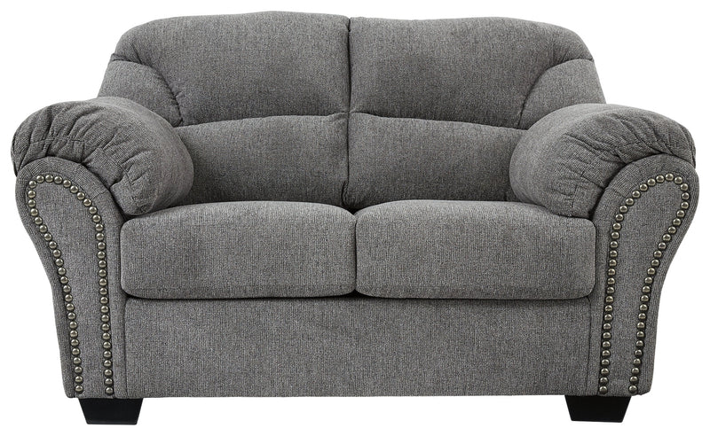 Allmaxx Pewter Chenille Loveseat