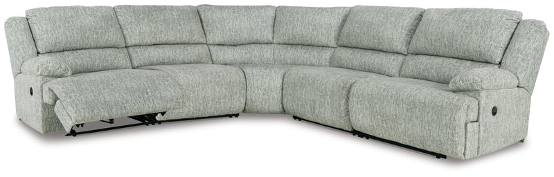 Mcclelland Gray 5-Piece Reclining Sectional