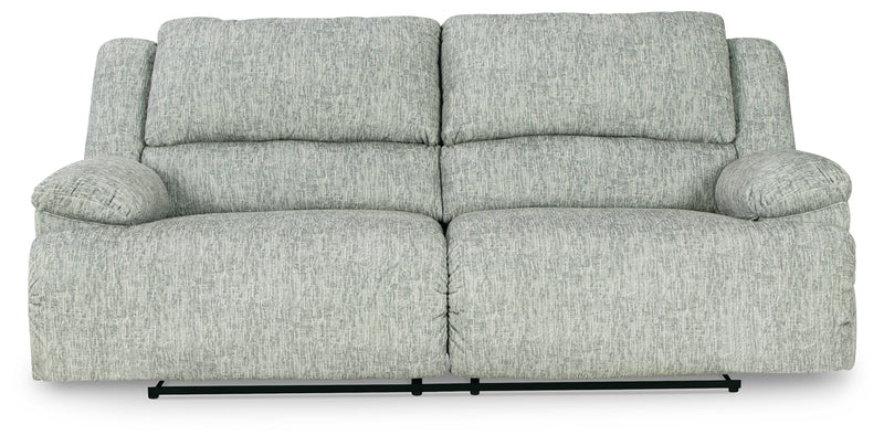 Mcclelland Gray Chenille Power Reclining Sofa