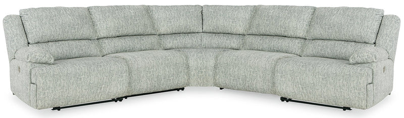 Mcclelland Gray 5-Piece Power Reclining Sectional