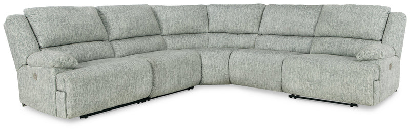 Mcclelland Gray 4-Piece Power Reclining Sectional