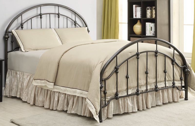 Rowan Queen Bed Dark Bronze