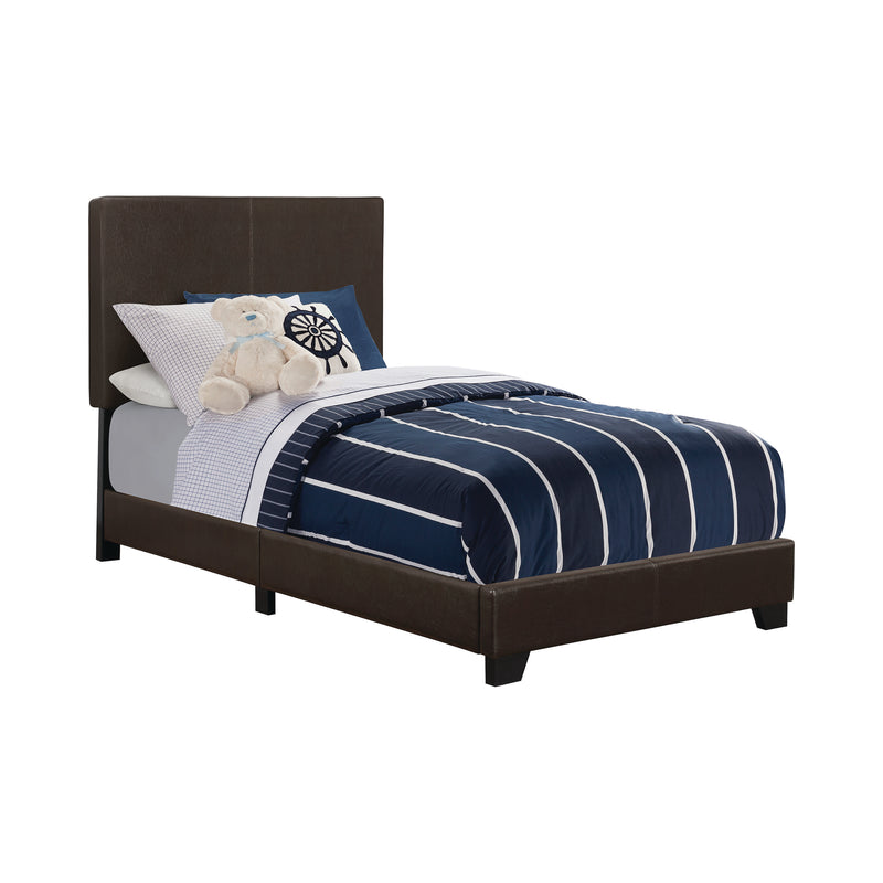 Dorian Upholstered King Bed Brown