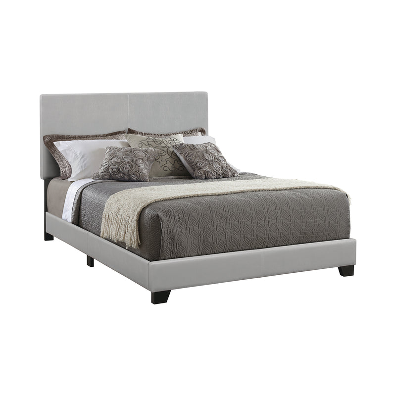 Dorian Upholstered Twin Bed Brown