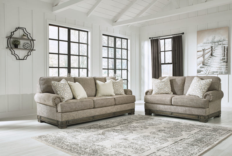 Einsgrove Sandstone Sofa And Loveseat