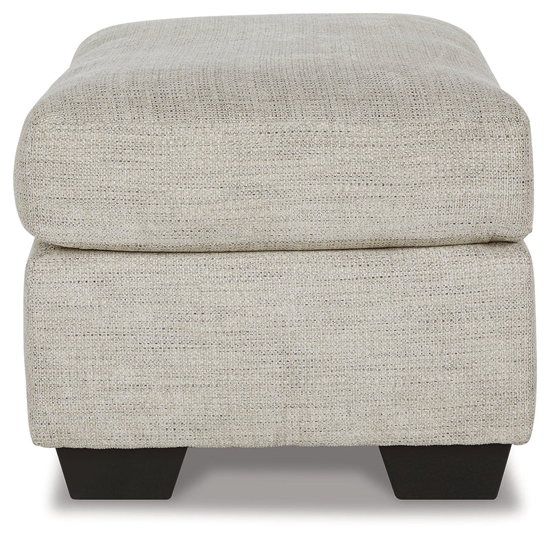 Vayda Pebble Chenille Ottoman