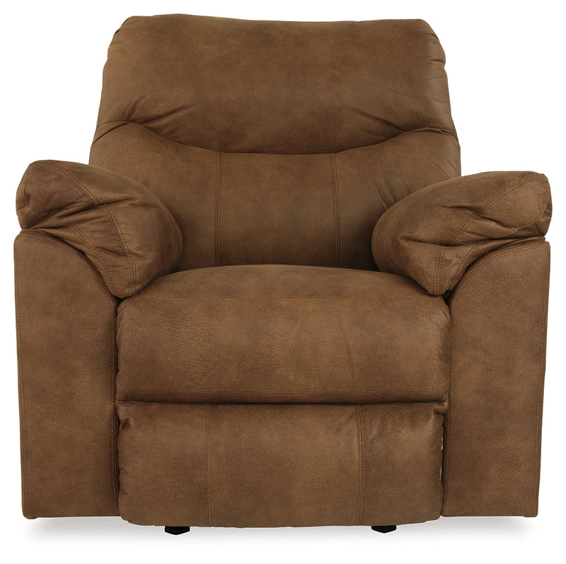 Boxberg Bark Faux Leather Recliner