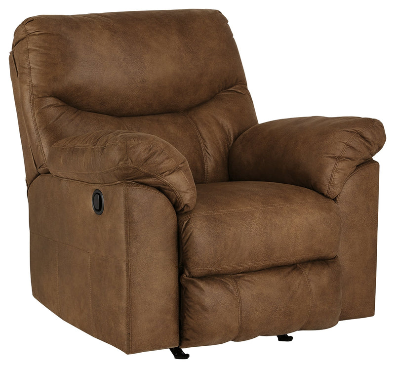 Boxberg Bark Faux Leather Recliner