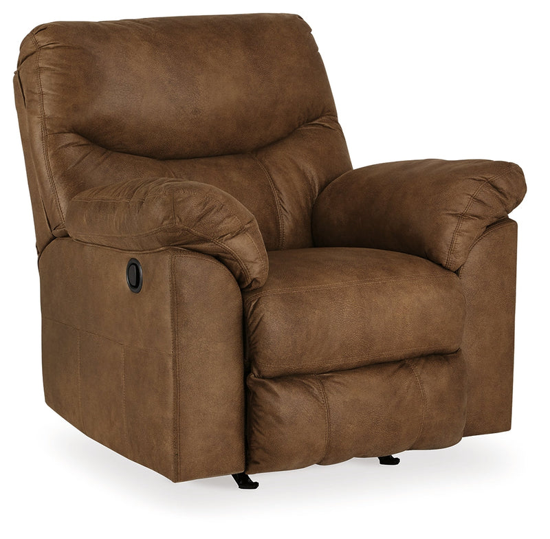 Boxberg Bark Faux Leather Recliner