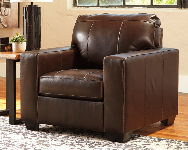 Morelos Chocolate Leather Chair