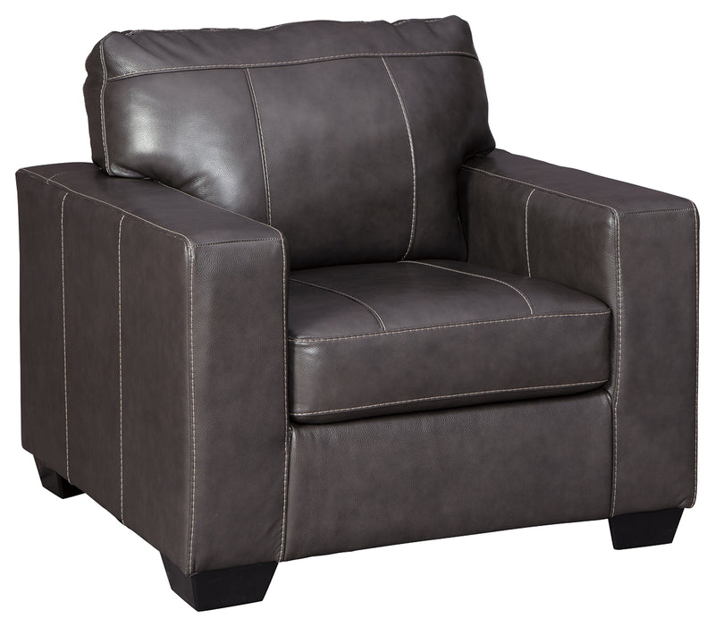 Morelos Gray Sofa Loveseat Chair And Ottoman