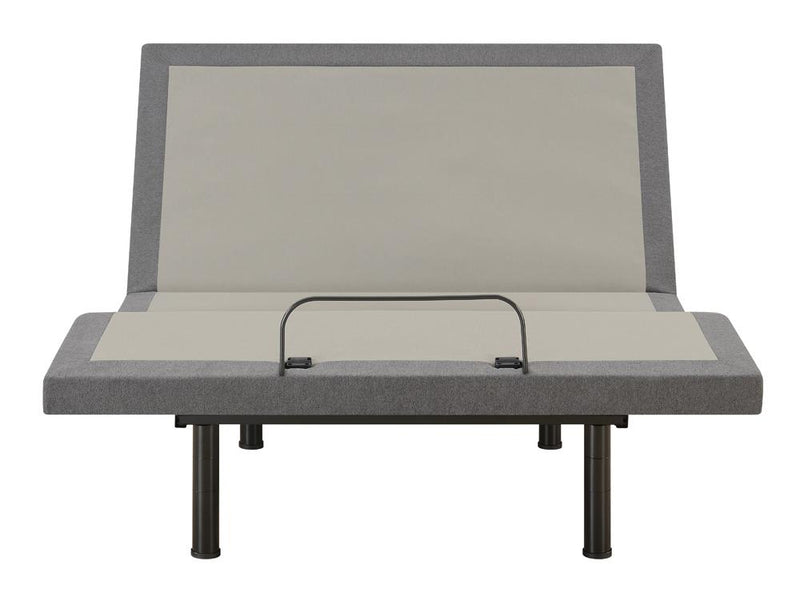 Clara Twin Xl Adjustable Bed Base Grey And Black