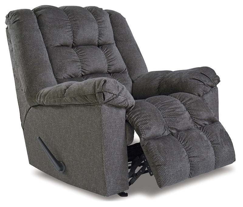 Drakestone Charcoal Microfiber Recliner