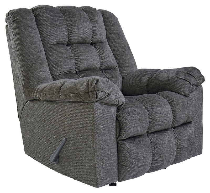 Drakestone Charcoal Microfiber Recliner